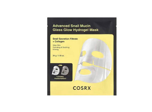 Cosrx Advanced Snail Mucin Glass Glow Hydrogel Mask 1 piece