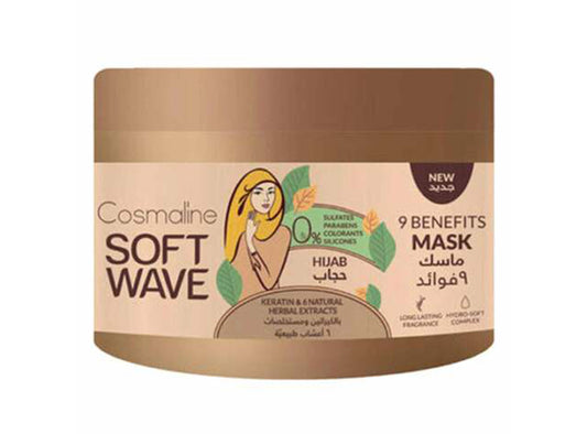 Soft Wave Hair Mask Hijab Sulfate Free