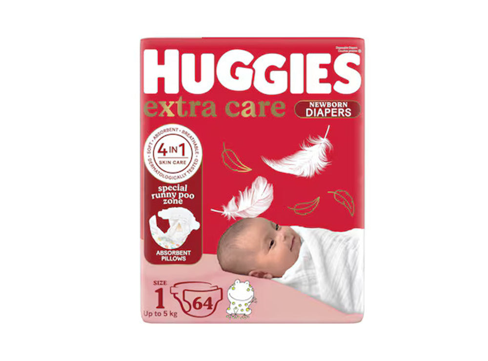 Huggies 1 (0-5 Kg 64 D)