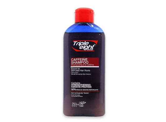 Triple Eight Caffeine Shampoo With Keratin Protein 250 ml