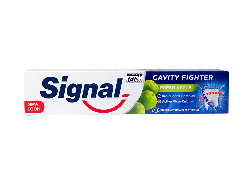 Signal Tooth Paste Cavity Fighter Fresh Apple