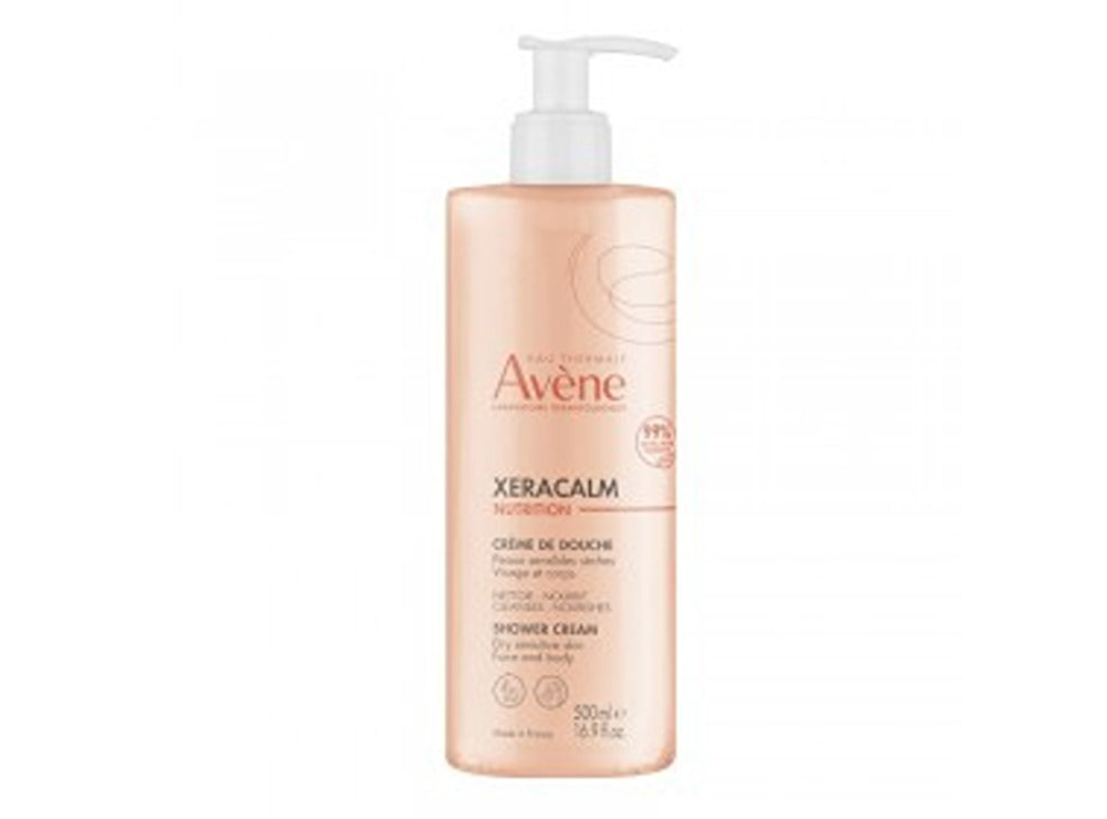 Avene Xeracalm Nutrition Creme De Douche Visage Et Corps Pump 500 ml