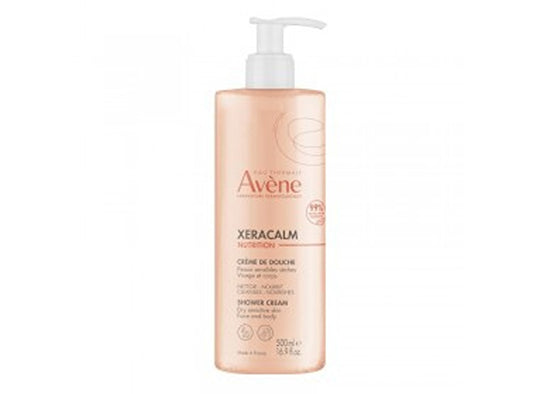 Avene Xeracalm Nutrition Creme De Douche Visage Et Corps Pump 500 ml