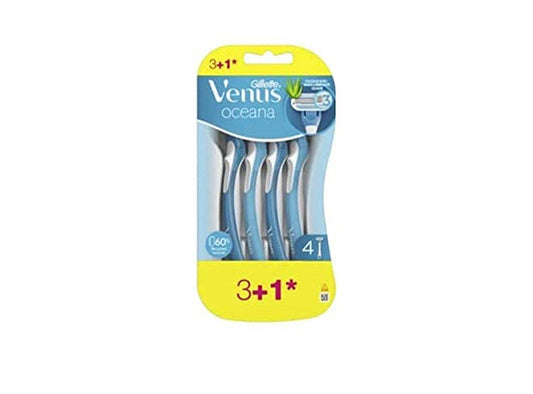 Gillette Venus Oceana Razors 4 pieces
