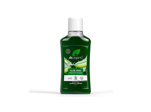 Dr Organic Aloe Vera Mouthwash 500 ml