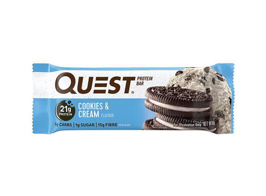 Quest Protein Bar Cookies & Cream