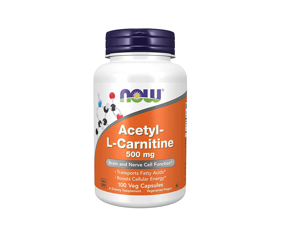 Now Acetyl L Carnitine 500Mg 100 pieces