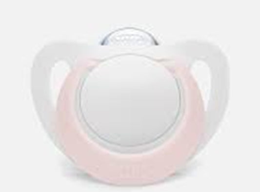 Nuk Pacifier 0-6 Star (Orthodontic) Pink
