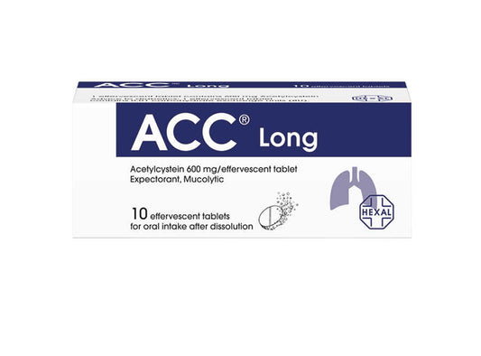 Acc Long Effervescent Tablets 10 tablets