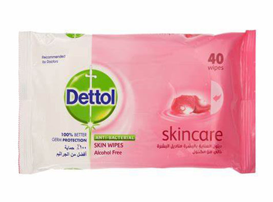 Dettol Wipes Skincare 40 pieces