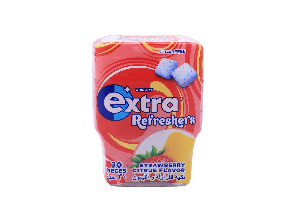 Extra Gum Refreshers Strawberry Citrus 30 pieces
