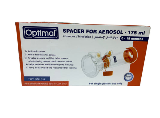 Optimal Spacer For Aerosol (0-18 Months) 1340