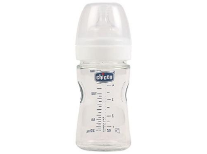 Chicco Biberon Glass 150 Ml Bpa Free O+