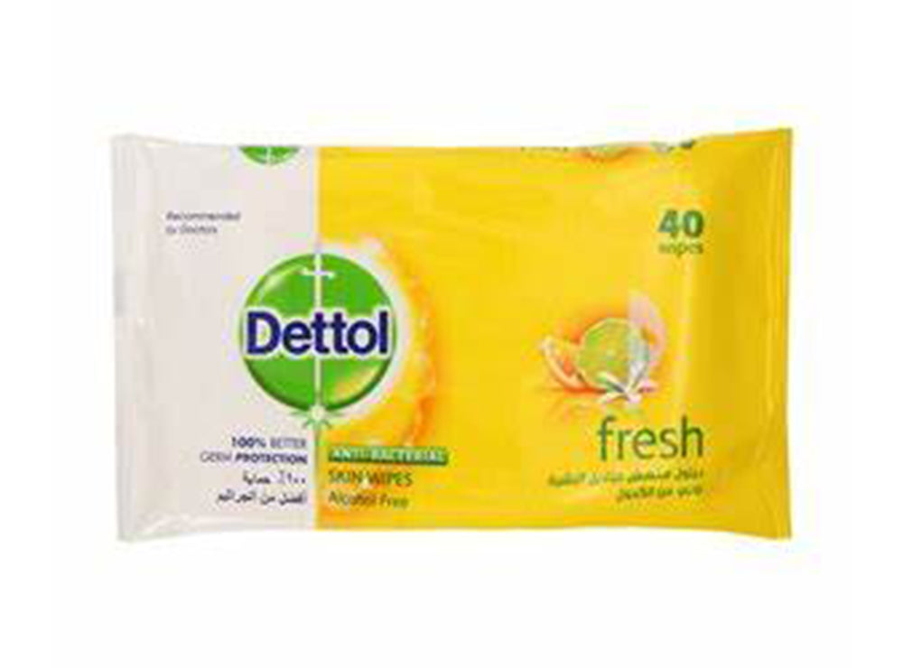 Dettol Wipes Fresh 40 pieces