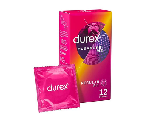 Durex Pleasure Me Condoms 12 pieces