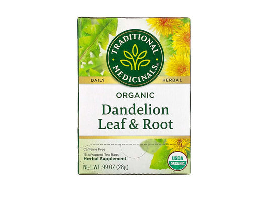 Organic Dandelion Leaf & Root Caffeine Free Tm Tea Bags 16 bags