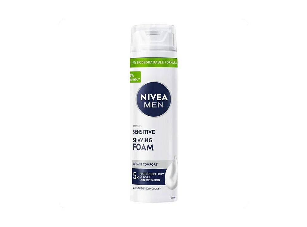 Nivea Shaving Foam For Men Sensitive 200 ml