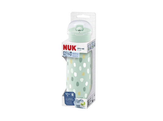 Nuk Mini Me Flip 2In1 Bottle Dots Green 12M+ 450 ml