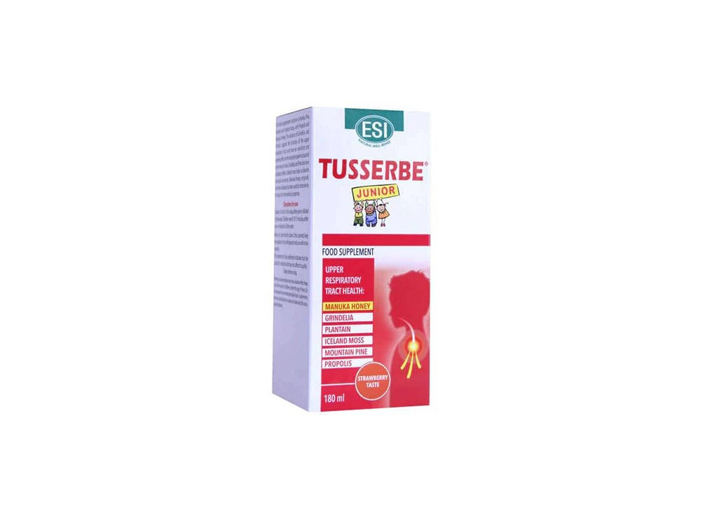 Tusserbe Junior Syrup Strawberry 180 ml