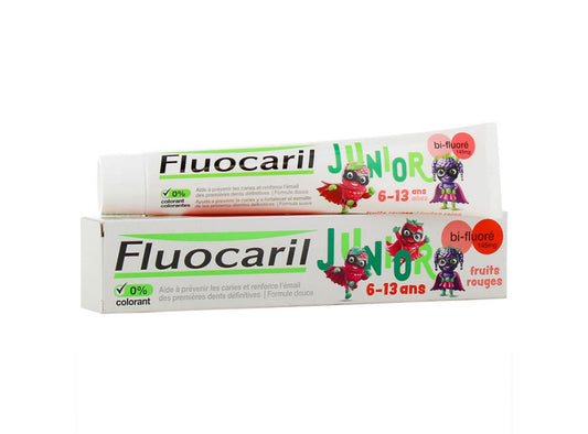 Fluocaril Junior 6 To 13 Years Red Fruits  75 ml
