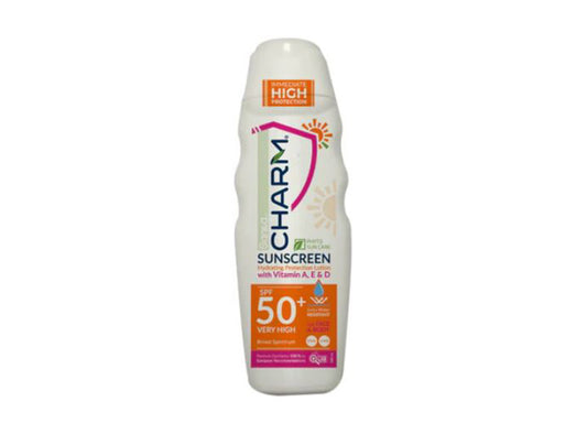 Charm Sunscreen Adult SPF50+ Lotion