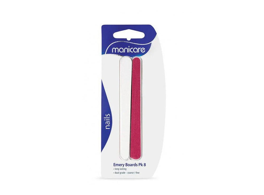 Manicare Emery Boards Pk8 38500