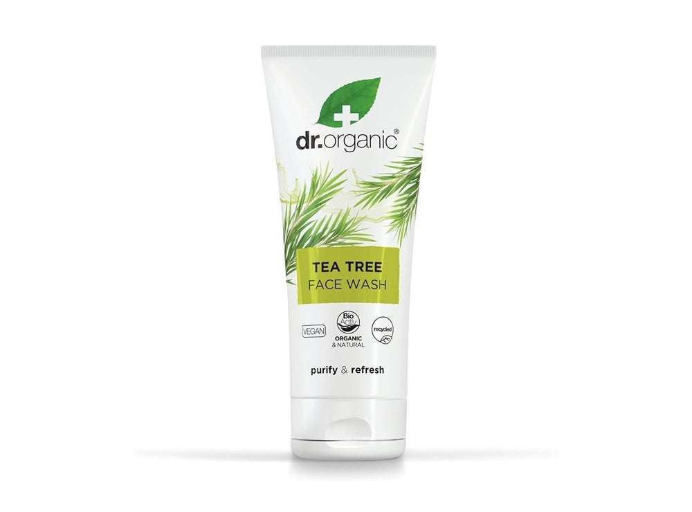 Dr Organic Tea Tree Face Wash 200 ml