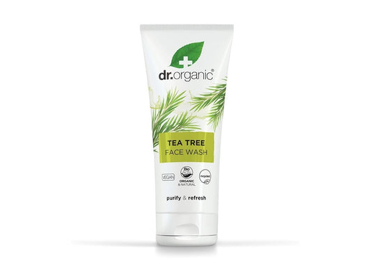 Dr Organic Tea Tree Face Wash 200 ml
