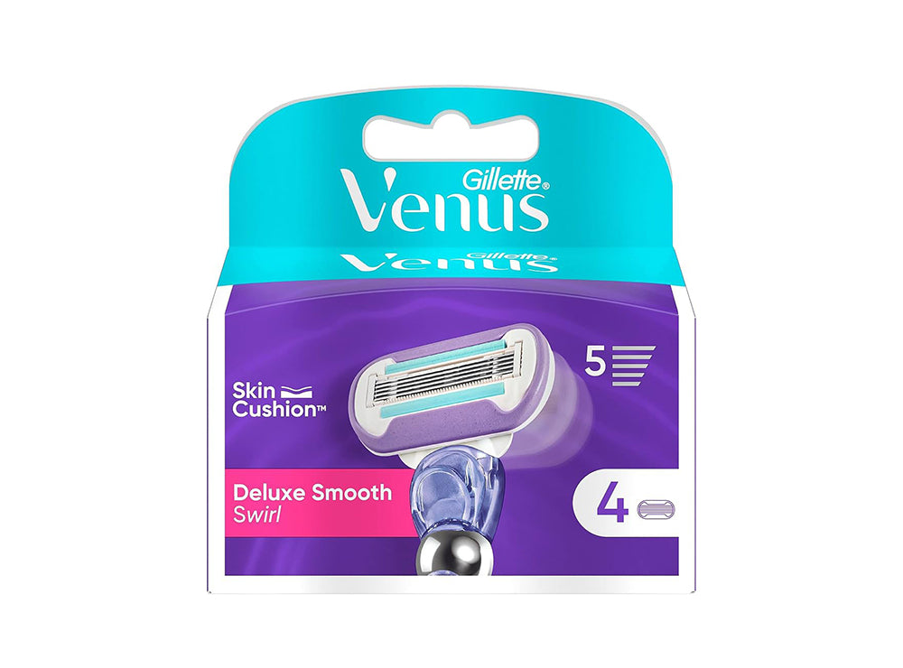 Gillette Venus Deluxe Smooth Swirl 5 Rechange 4 pieces