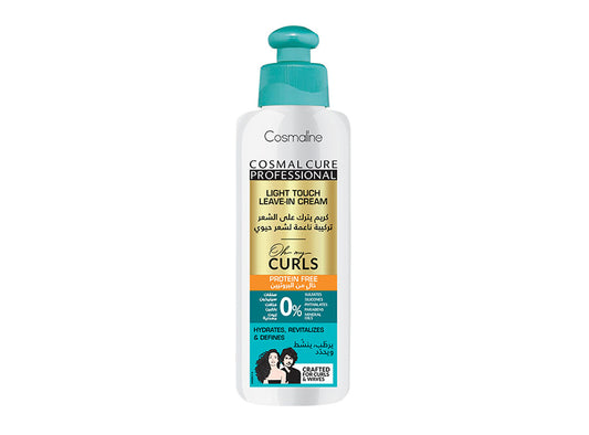 Cosmal Cure Leave In Cream Oh My Curls Light Touch