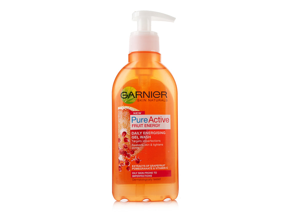 Garnier Pure Active Fruit Energy Gel Wash 200 ml