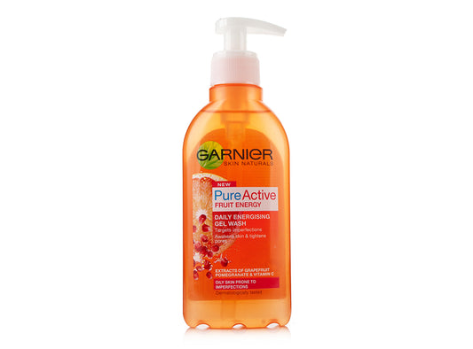 Garnier Pure Active Fruit Energy Gel Wash 200 ml