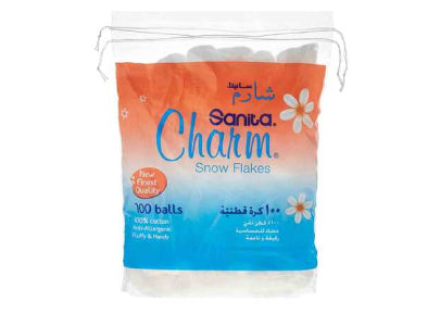 Charm Cotton Ball 100 pieces