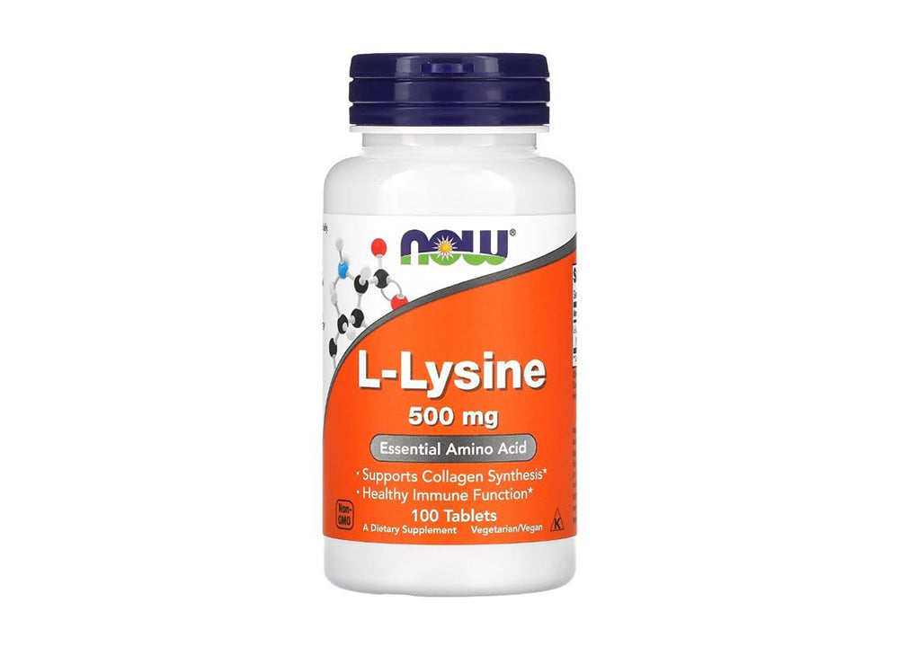Now L Lysine 500Mg 100 tablets