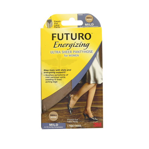 Futuro Sheer Pantyhose Women Nude Small