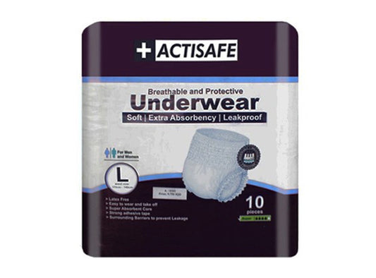 Actisafe Underwear Pull Up Medium (10 Pcs) 80 to 120 cm