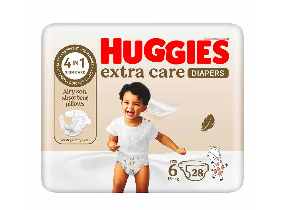 Huggies 6 (15+ Kg) 28 pieces