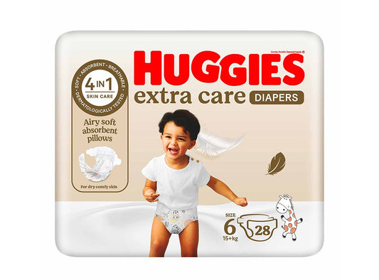 Huggies 6 (15+ Kg) 28 pieces