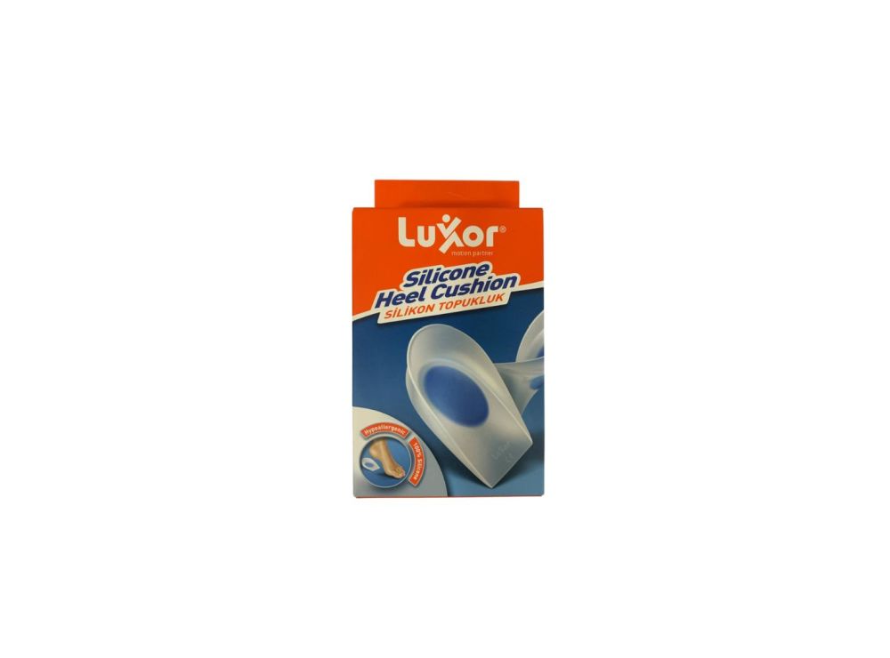 Luxor Silicone Heel Cups Medium (39-42)