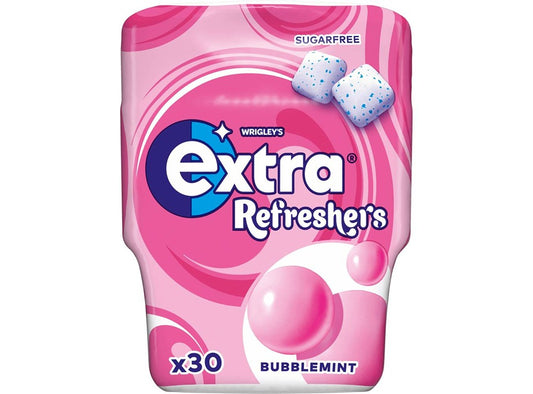 Extra Gum Refreshers Bubblemint 30 pieces