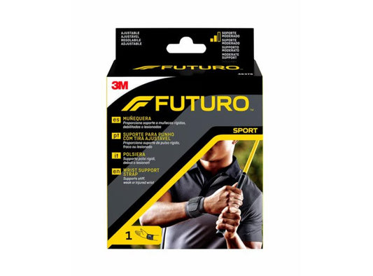 Futuro Wrist Support Strap Adjustable Black 1 piece