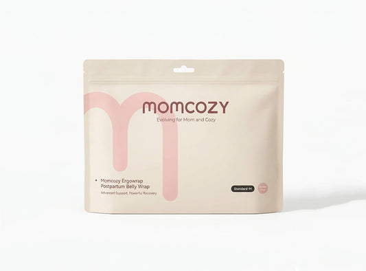 Momcozy Ergowrap Postpartum Belly Band Oyster Standard Size Medium