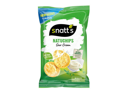 Snatts Snack Natuchips Sour Cream