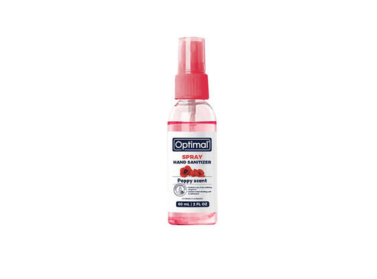 Optimal Hand Sanitizer Spray Poppy Scent 60 ml