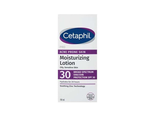 Cetaphil Pro Acne Prone Moisturizing Lotion Spf30 118 ml