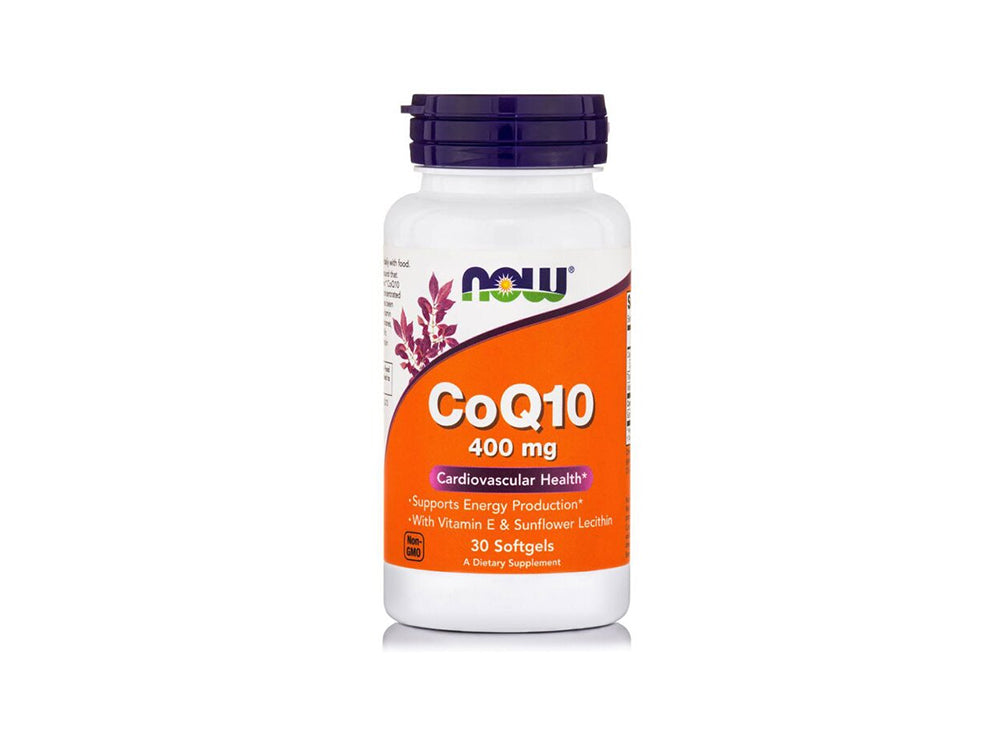 Now CoQ10 400Mg 30 softgels