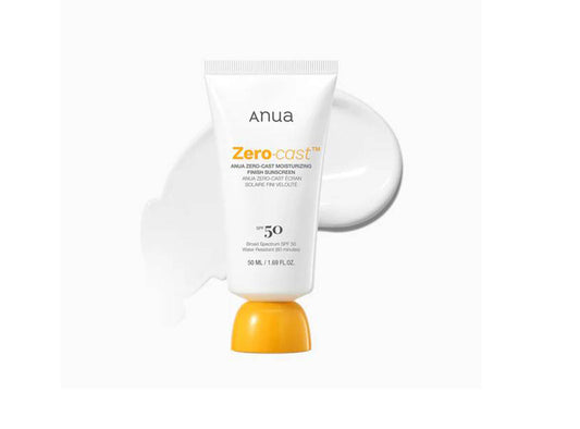 Anua Zero Cast Moisturizing Finish Sunscreen Spf50 50 ml
