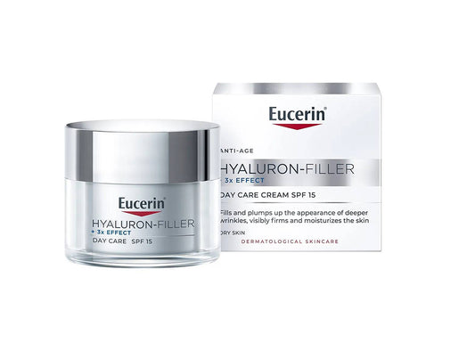 Eucerin Hyaluron Filler Day Care Cream Dry Skin Spf15  50 ml