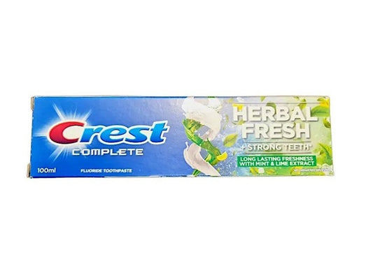 Crest Toothpaste Comp Mouthwash Herbal
