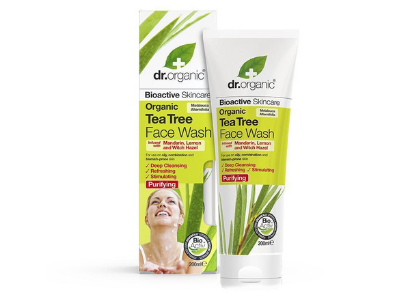 Dr Organic Tea Tree Face Wash 200 ml